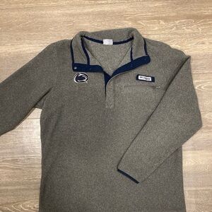 Penn state PSU Gray Columbia Fleece Pullover M